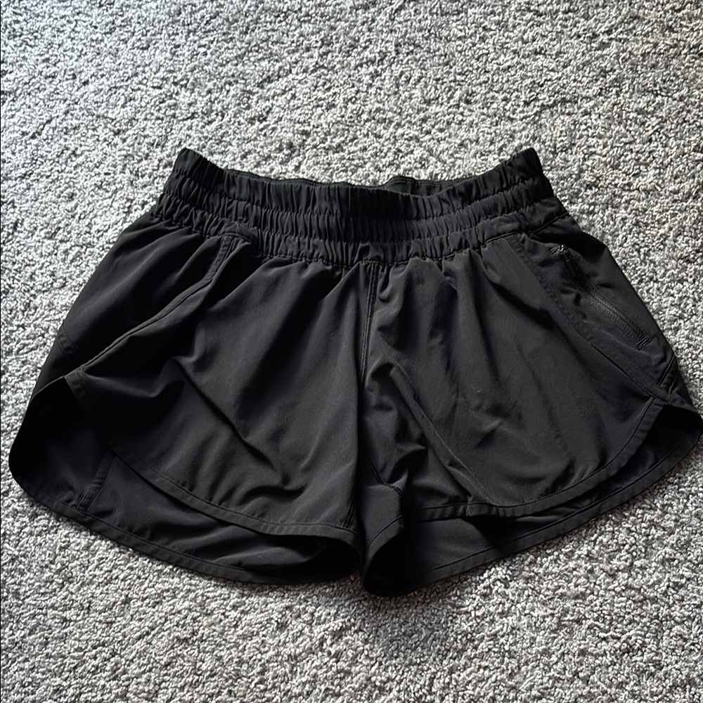 Lululemon Athletica Black Athletic Shorts Lightweight Performance